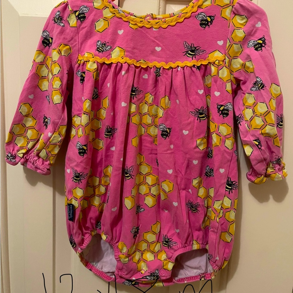 12-18m Simply Southern Bee Romper
